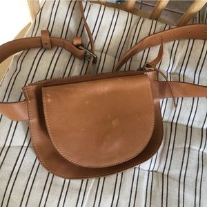 Able leather belt bag